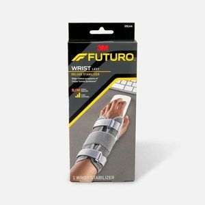 Futuro Compression Deluxe Stabilizing Firm Support Wrist Brace Left Hand SM/MED